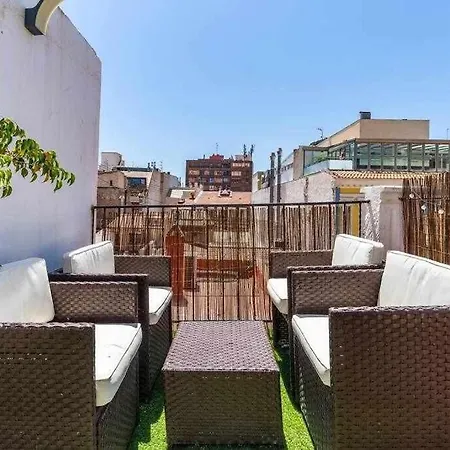 Dirdam Cascoantiguo -roof -4 Min Playa Apartment *